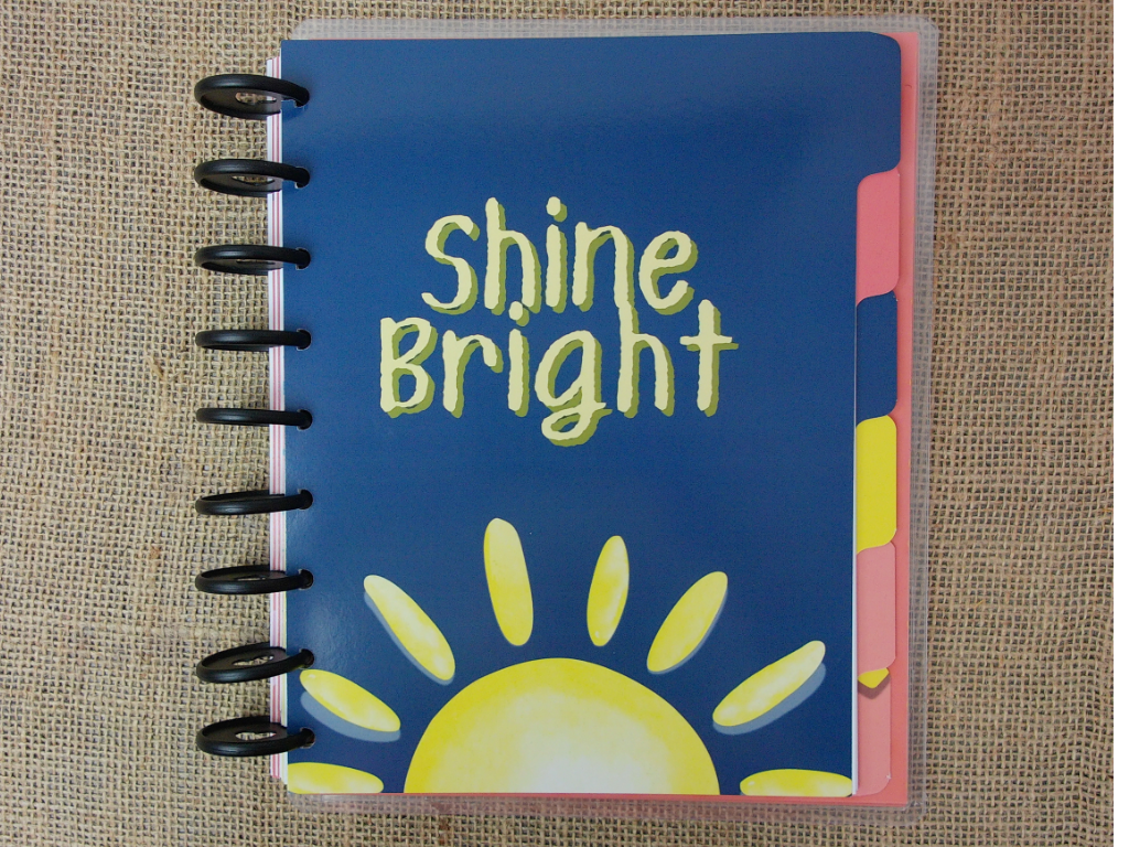 Journey Brave Homeschool Planner | 12 Month, Undated Disc Bound Homeschool Planner