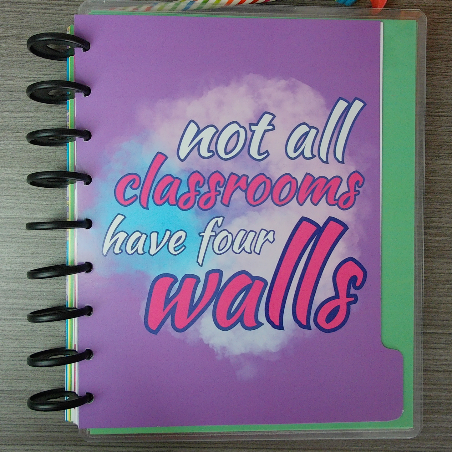 Wild & Free Disc Bound Homeschool Planner | 12 month | Undated
