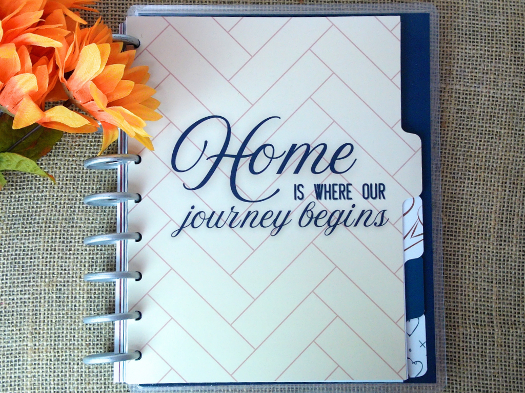 Faith & Family Homeschool Planner | 12 Month, Undated Disc Bound Homeschool Planner