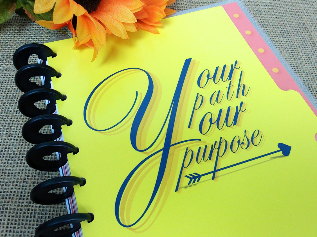 Journey Brave Homeschool Planner | 12 Month, Undated Disc Bound Homeschool Planner