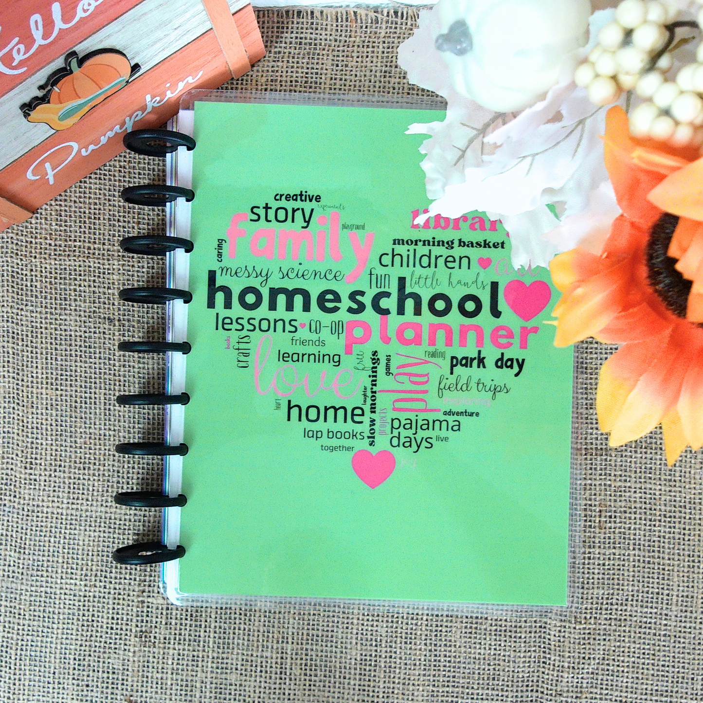 Wild & Free Disc Bound Homeschool Planner | 12 month | Undated