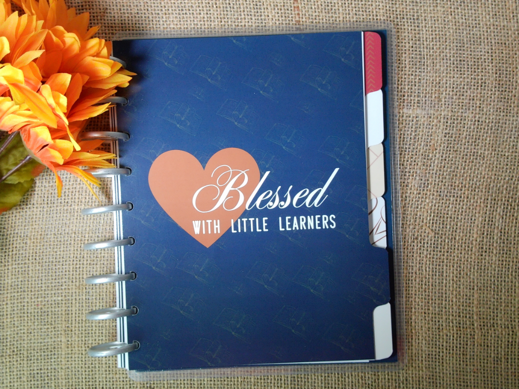 Faith & Family Homeschool Planner | 12 Month, Undated Disc Bound Homeschool Planner
