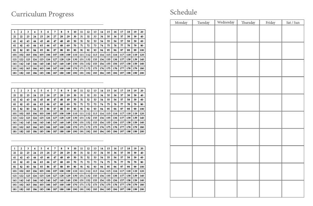 Homeschool Planner | Undated | Classic Size | Disc bound | Vertical layout | Track schedule, curriculum, weekly & monthly view & more