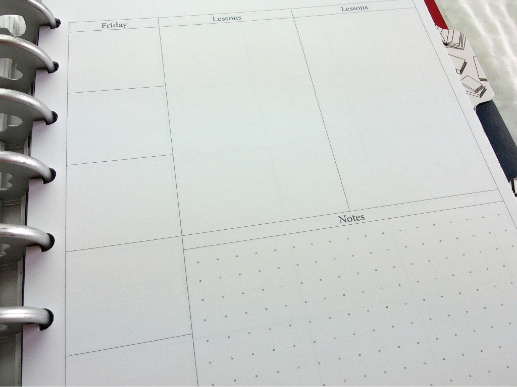 Faith & Family Homeschool Planner | 12 Month, Undated Disc Bound Homeschool Planner