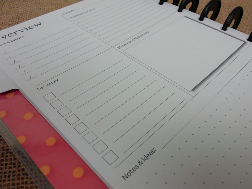 Journey Brave Homeschool Planner | 12 Month, Undated Disc Bound Homeschool Planner