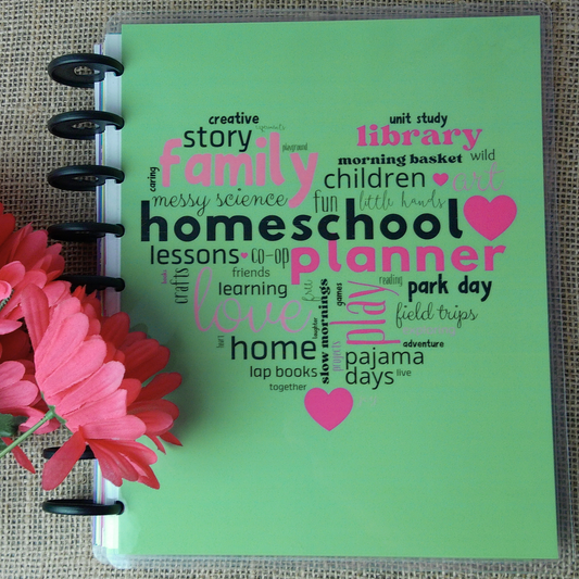 Wild & Free Disc Bound Homeschool Planner | 12 month | Undated
